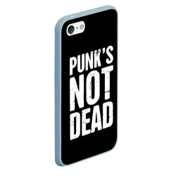 Чехол для iPhone 5/5S матовый Punk's not dead Панки Живы - фото 2