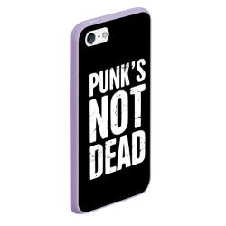 Чехол для iPhone 5/5S матовый Punk's not dead Панки Живы - фото 2