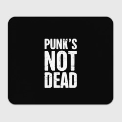 Прямоугольный коврик для мышки Punk's not dead Панки Живы