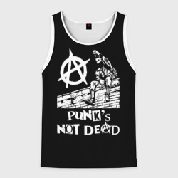 Мужская майка 3D Анархист Панк