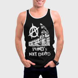 Мужская майка 3D Анархист Панк - фото 2