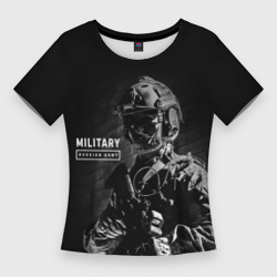 Женская футболка 3D Slim Military RA