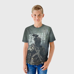 Детская футболка 3D Special forces military - фото 2