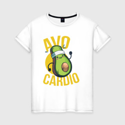 Женская футболка хлопок Avo cardio