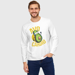 Мужской лонгслив oversize хлопок Avo cardio - фото 2