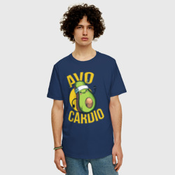 Мужская футболка хлопок Oversize Avo cardio - фото 2