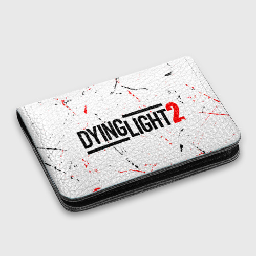 Картхолдер с принтом Dying light 2 Stay Human, цвет черный