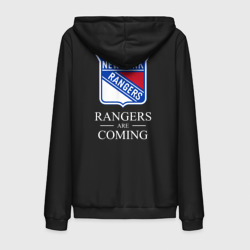 Мужская толстовка на молнии хлопок Rangers are coming, Нью Йорк Рейнджерс, New York Rangers