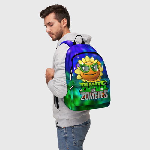 Рюкзак 3D Plants vs Zombies подсолнух - фото 3