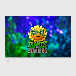 Флаг 3D Plants vs Zombies подсолнух