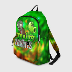 Рюкзак 3D Plants vs Zombies горохострел и зомби