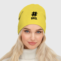 Женская шапка демисезонная BRO - брат - фото 2