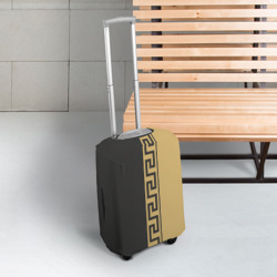 Чехол для чемодана 3D Узор брендовый - фото 2