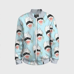 Детский бомбер 3D Узор с Сатору