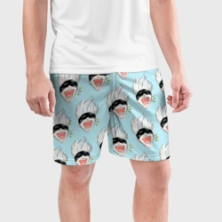 Мужские шорты спортивные Узор с Сатору - фото 2