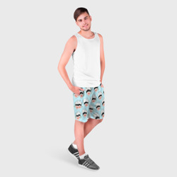 Мужские шорты 3D Узор с Сатору - фото 2