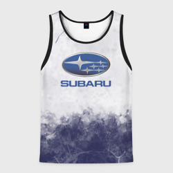 Мужская майка 3D Subaru Трещина