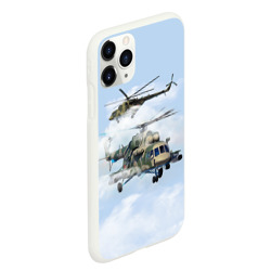 Чехол для iPhone 11 Pro Max матовый Ми-8. Вертолёт - фото 2