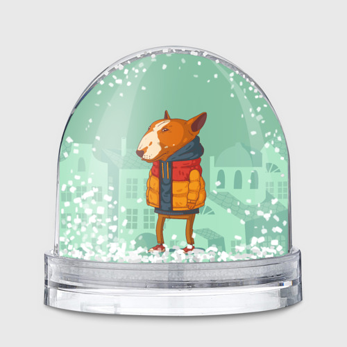 Игрушка Снежный шар Городской пес