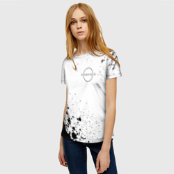 Женская футболка 3D Старфилд краски - фото 2