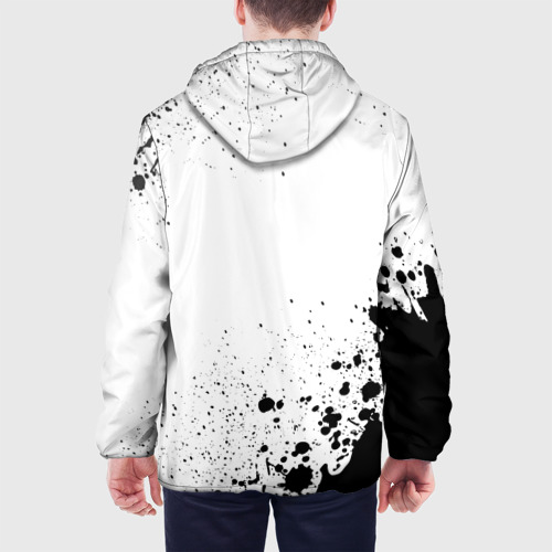 Мужская куртка 3D с принтом Старфилд краски, вид сзади #2