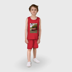 Детская пижама с шортами хлопок Forza Horizon 5 audi - фото 2