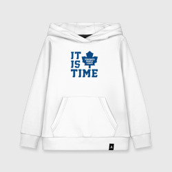 Детская толстовка хлопок It is Toronto Maple Leafs Time, Торонто Мейпл Лифс