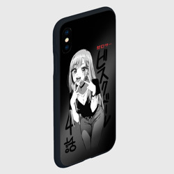 Чехол для iPhone XS Max матовый Марин Китагава - эта фарфоровая кукла влюбилась - фото 2