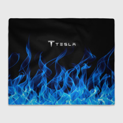 Плед 3D Tesla Fire