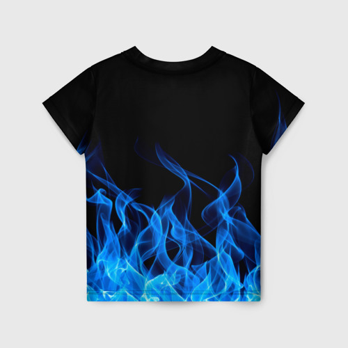 Детская футболка 3D Tesla Fire, цвет 3D печать - фото 2
