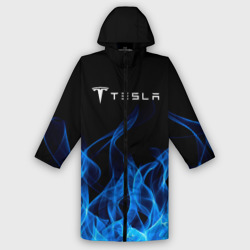 Мужской дождевик 3D Tesla Fire