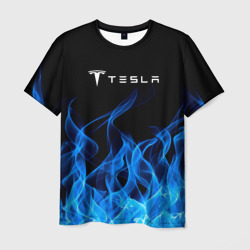 Tesla Fire – Мужская футболка 3D с принтом купить со скидкой в -26%