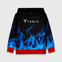 Детская толстовка 3D Tesla Fire