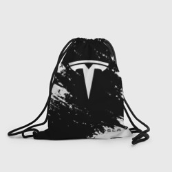 Рюкзак-мешок 3D Tesla logo texture