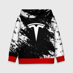 Tesla logo texture – Детская толстовка 3D с принтом купить со скидкой в -20%