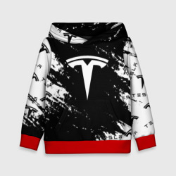 Детская толстовка 3D Tesla logo texture