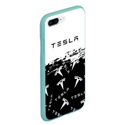 Чехол для iPhone 7Plus/8 Plus матовый [Tesla] - Black & White - фото 2