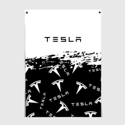 Постер [Tesla] - Black & White