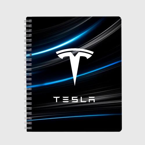 Тетрадь [Tesla] - Неоновые полосы , цвет крупная клетка