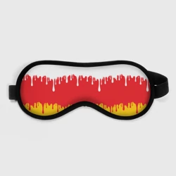 Маска для сна 3D Северная Осетия Алания потёки
