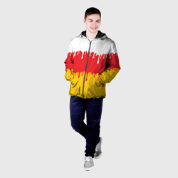 Мужская куртка 3D Северная Осетия Алания потёки - фото 2