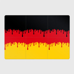 Магнитный плакат 3Х2 Флаг Германии потёки