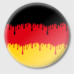 Значок Флаг Германии потёки