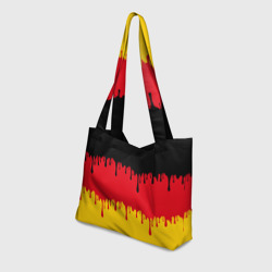 Пляжная сумка 3D Флаг Германии (потёки) - фото 2