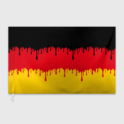 Флаг 3D Флаг Германии потёки