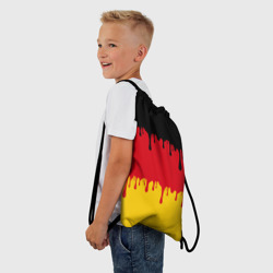 Рюкзак-мешок 3D Флаг Германии потёки - фото 2