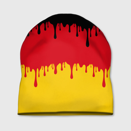 Шапка 3D Флаг Германии потёки