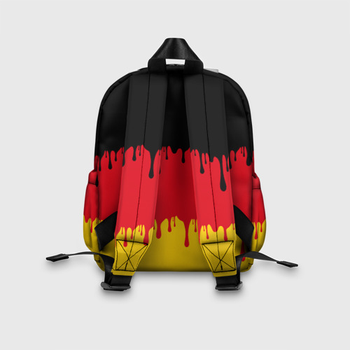 Детский рюкзак 3D Флаг Германии потёки - фото 4