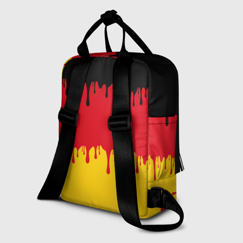 Женский рюкзак 3D Флаг Германии потёки - фото 5