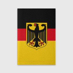 Обложка для паспорта матовая кожа Германия - Germany